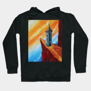 Oil Painting - The Watchtower I. 2012 Hoodie